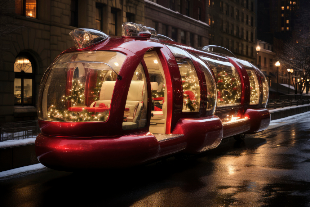 Romantic Winter Carriage Rides